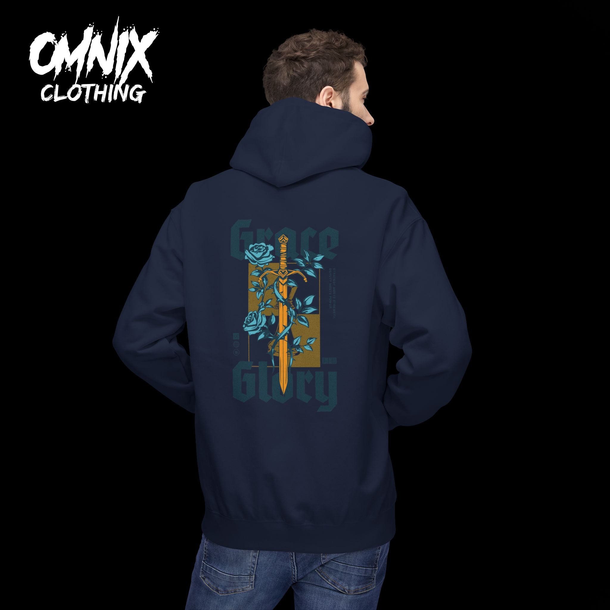 OMNIX Hoodie Grace & Glory Design