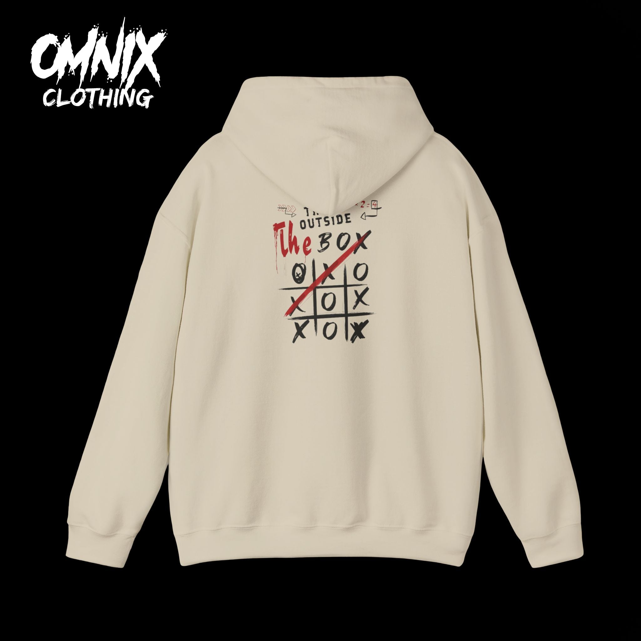 OMNIX Hoodie - 'Think Outside the Box' Design