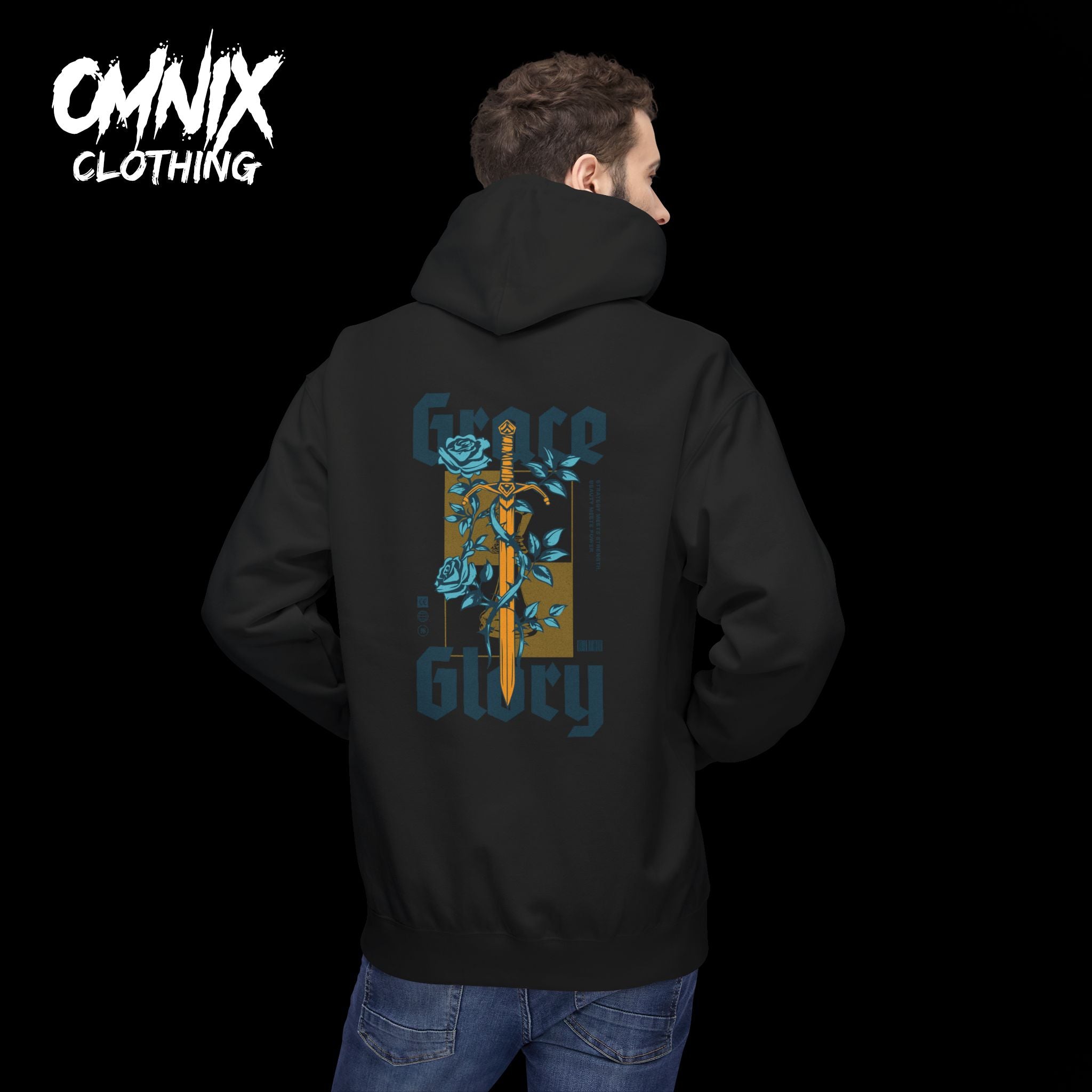 OMNIX Hoodie Grace & Glory Design