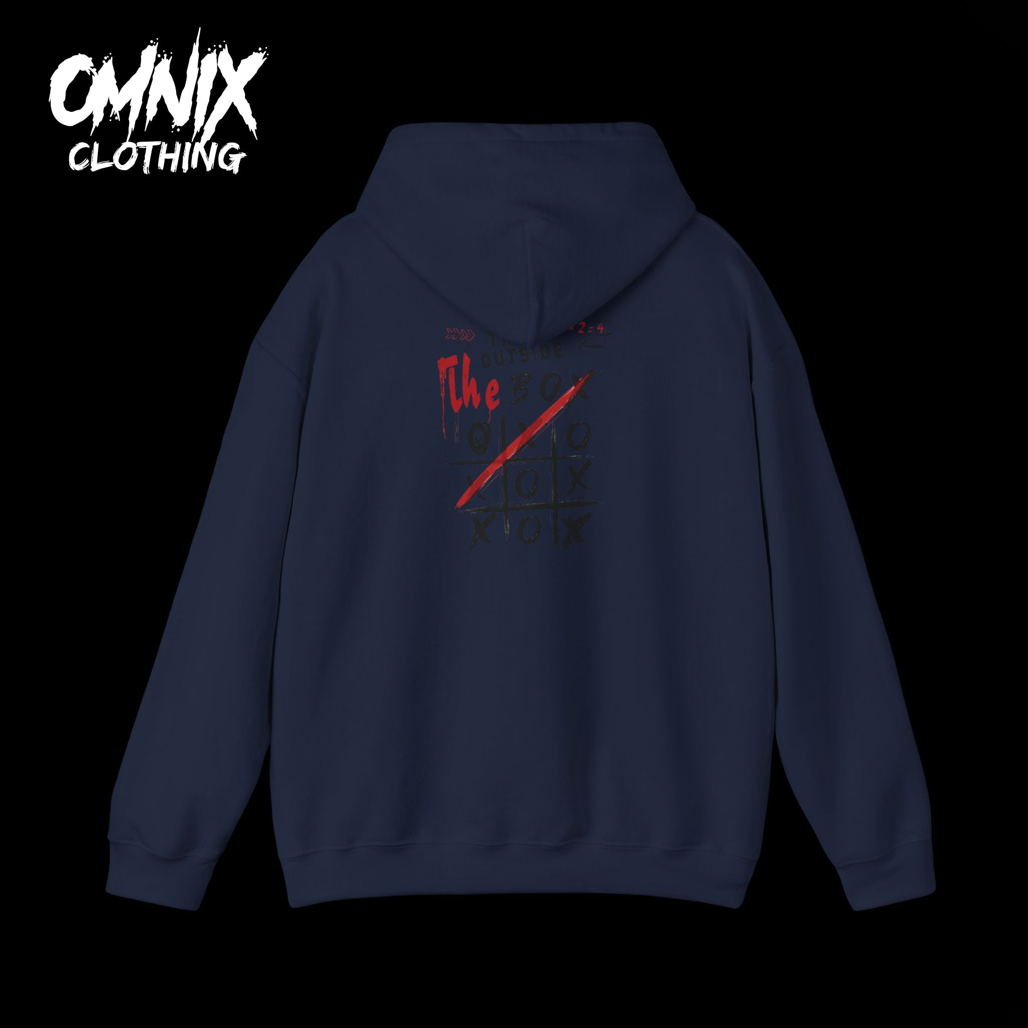 OMNIX Hoodie - 'Think Outside the Box' Design