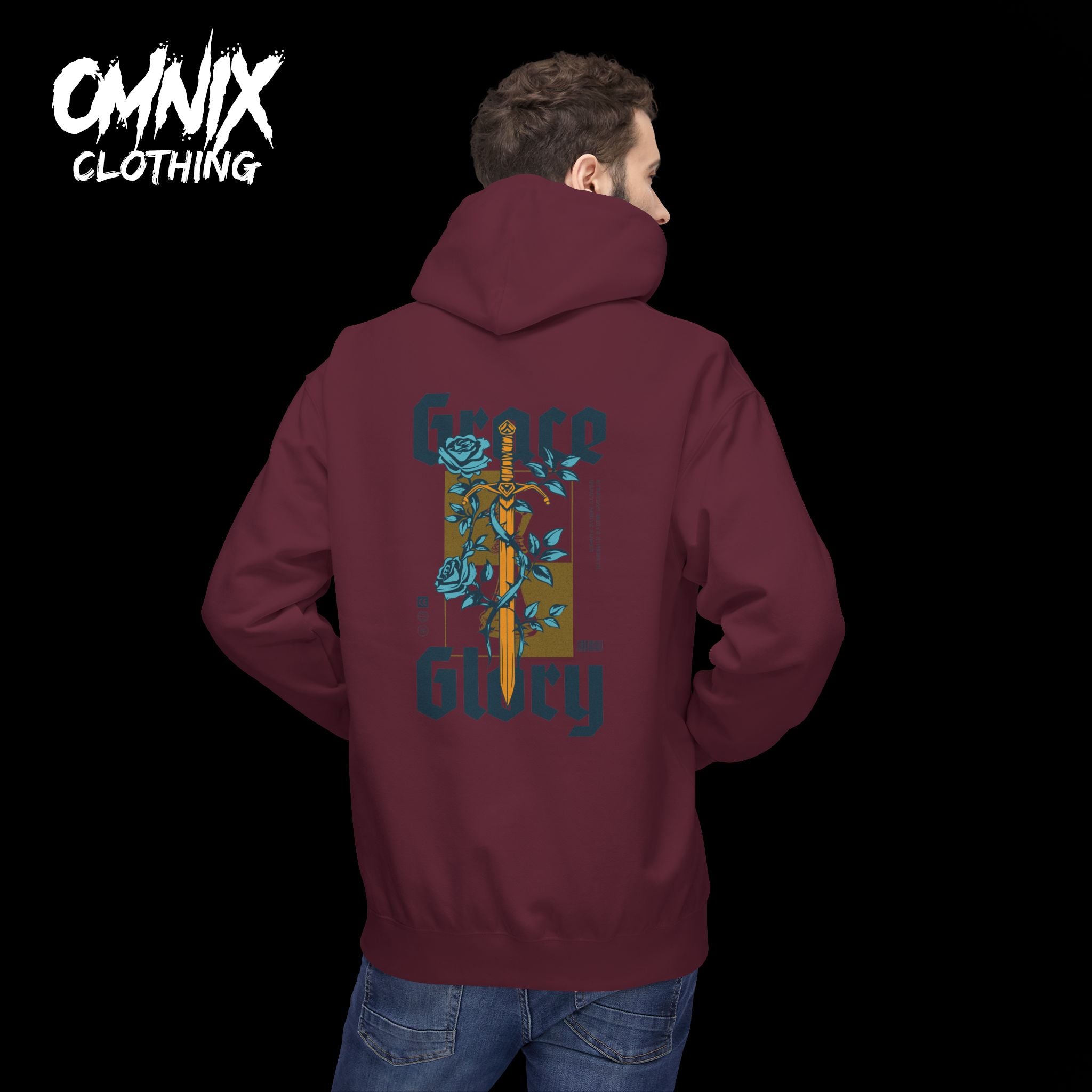 OMNIX Hoodie Grace & Glory Design
