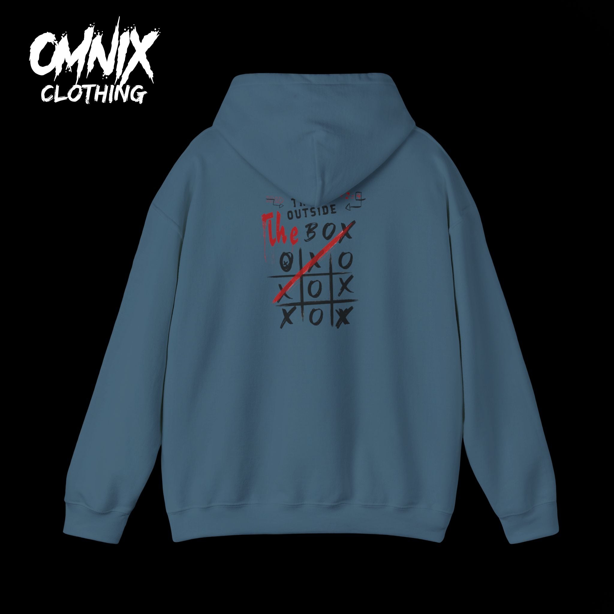OMNIX Hoodie - 'Think Outside the Box' Design