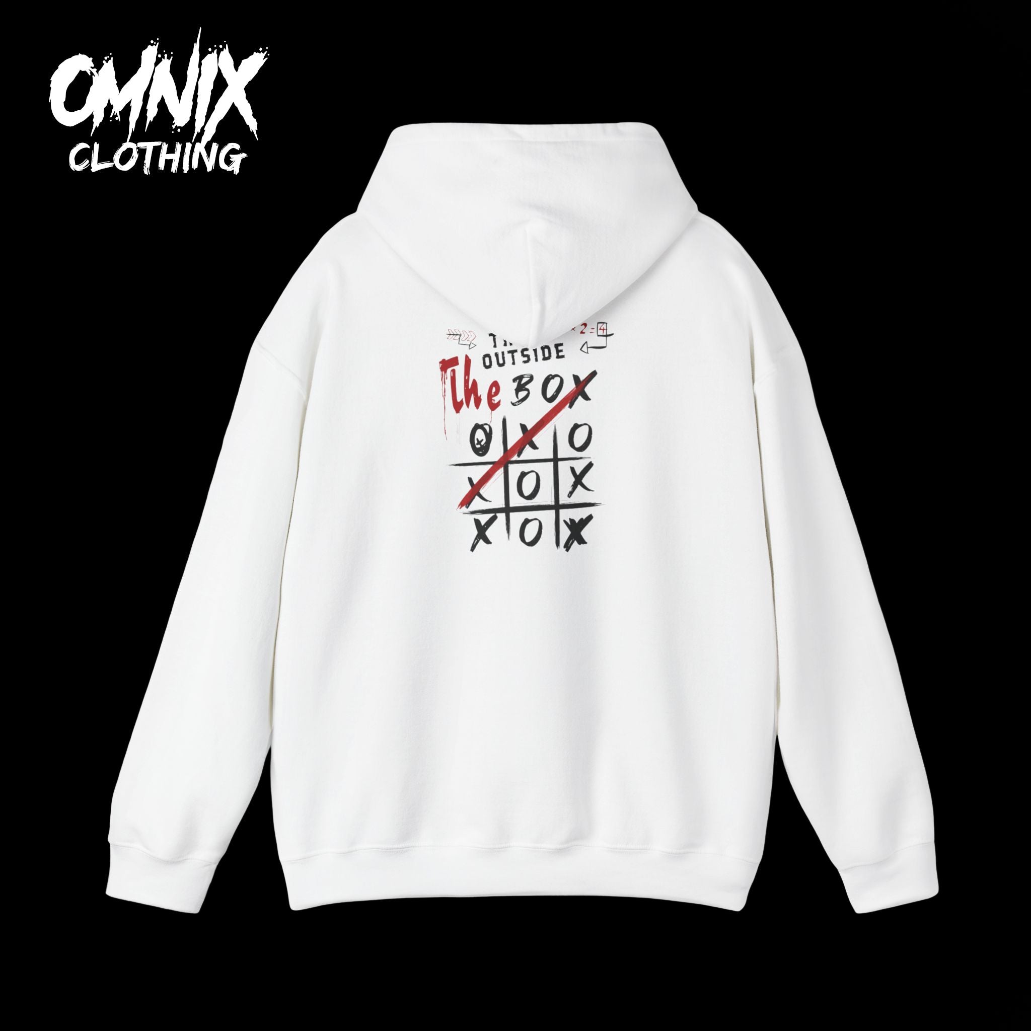 OMNIX Hoodie - 'Think Outside the Box' Design