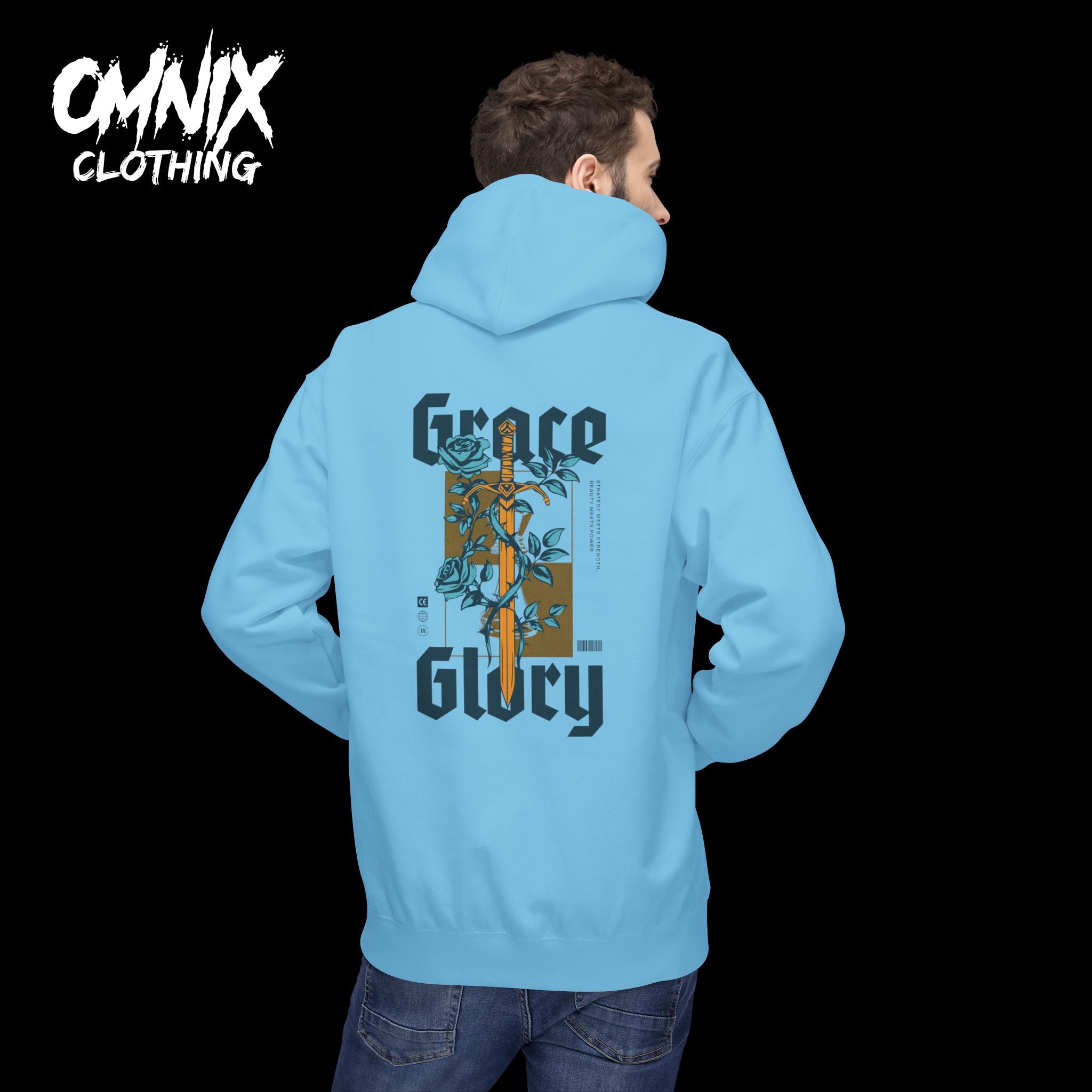 OMNIX Hoodie Grace & Glory Design
