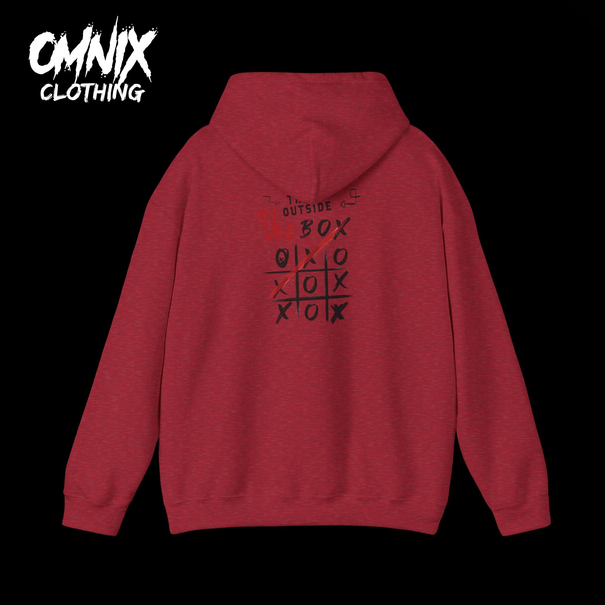 OMNIX Hoodie - 'Think Outside the Box' Design