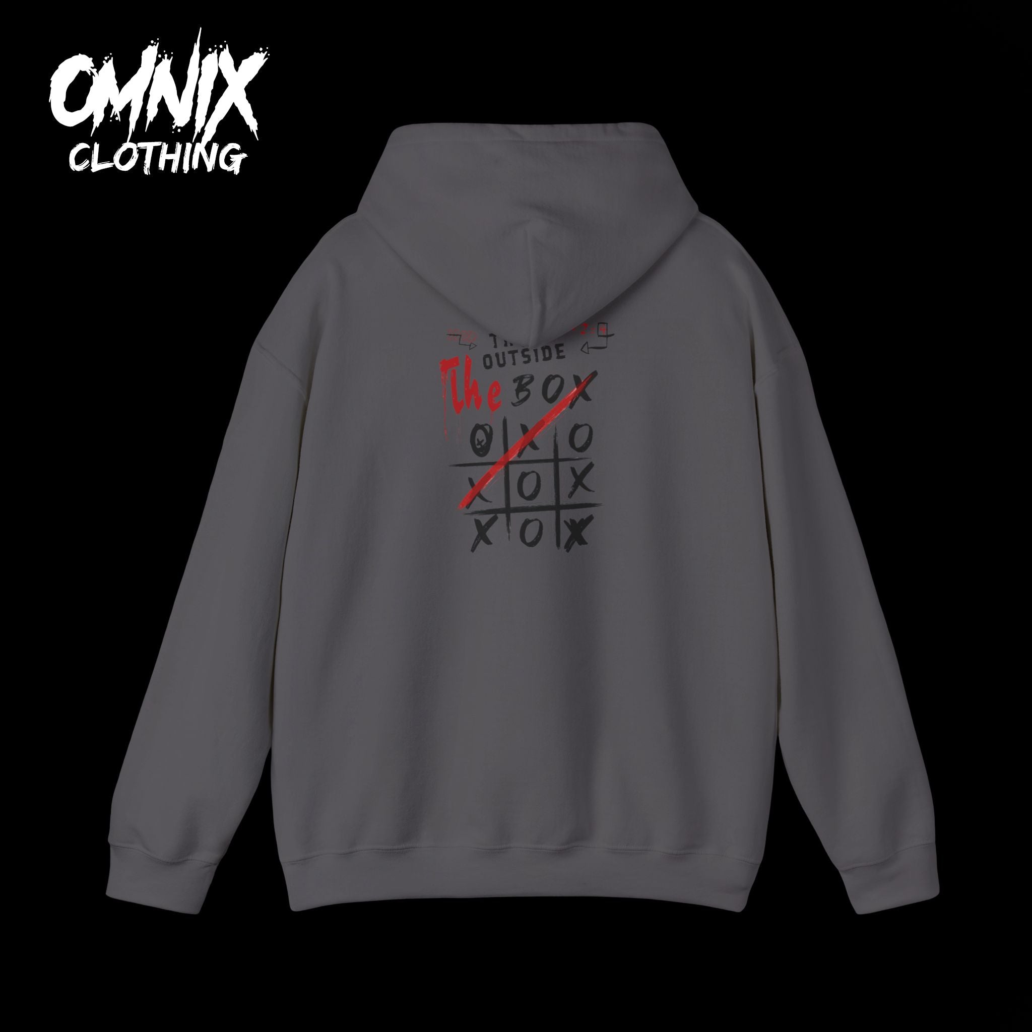 OMNIX Hoodie - 'Think Outside the Box' Design